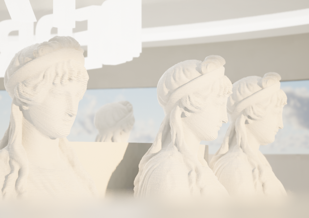 Burberry Greek Statue
