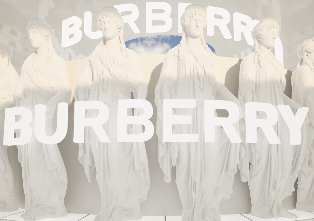 Burberry Statues